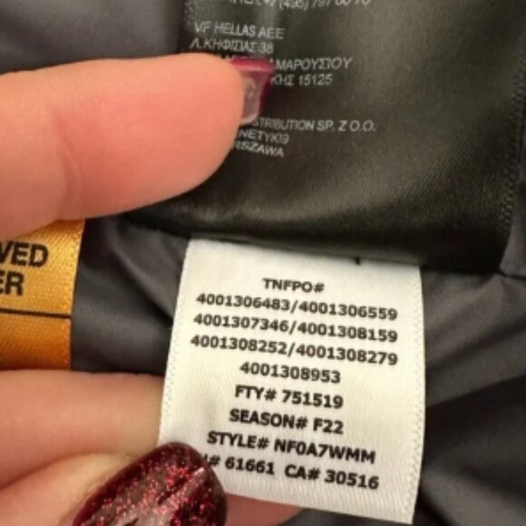 The North Face Women’s Plus Size Metropolis Jacket Coat in Vandis Grey Sz 2X EUC - Picture 7 of 7